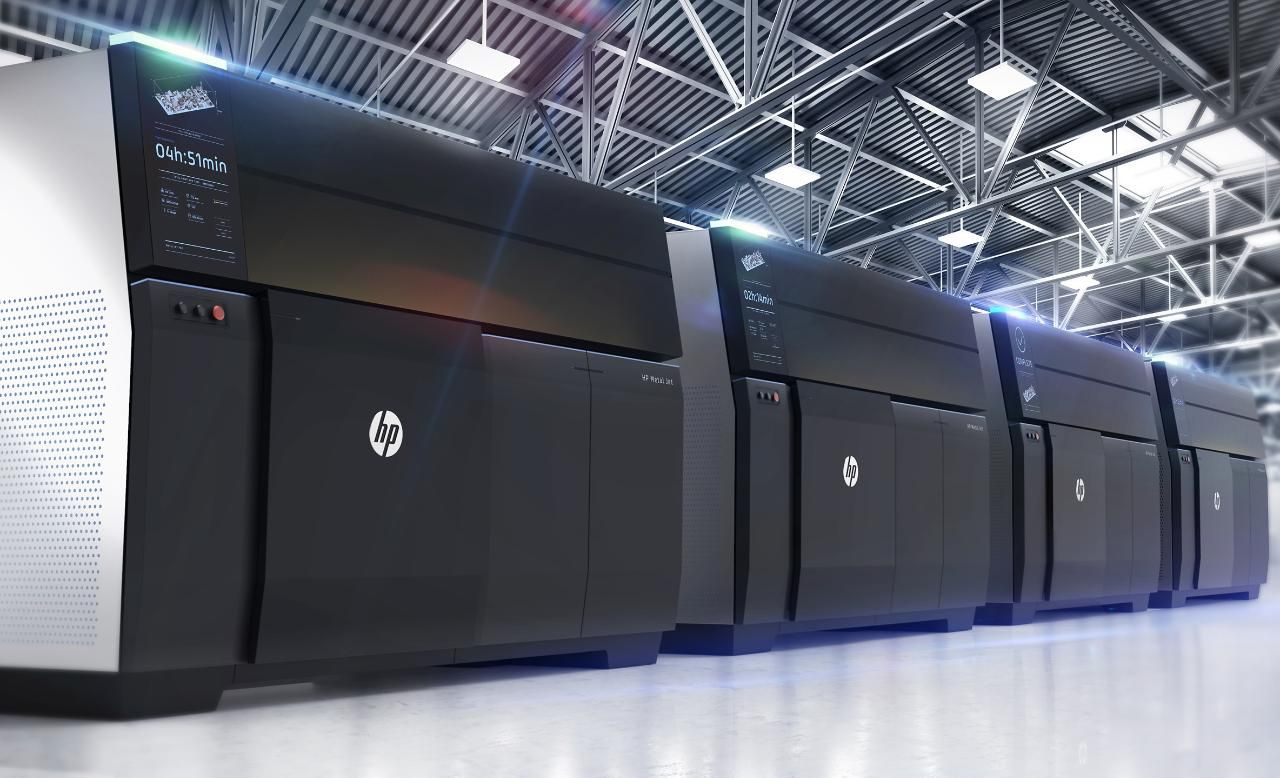 The Hp Metal Jet printers