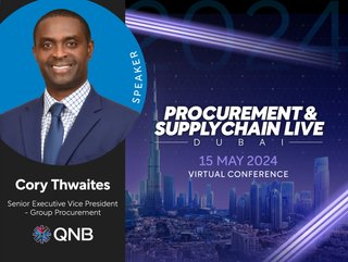 Cory Thwaites, Senior Executive Vice President of Group Procurement at QNB Group