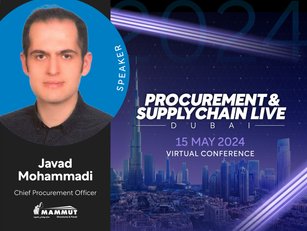 Javad Mohammadi, Mammut World to speak at P&SC LIVE Dubai